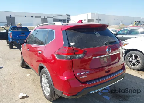 2017 Nissan Rogue Sv z USA, uszkodzony, nr VIN JN8AT2MT5HW382017